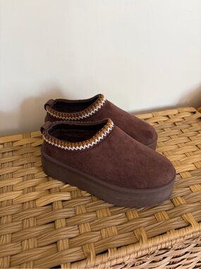 Platform Slip-On Mules